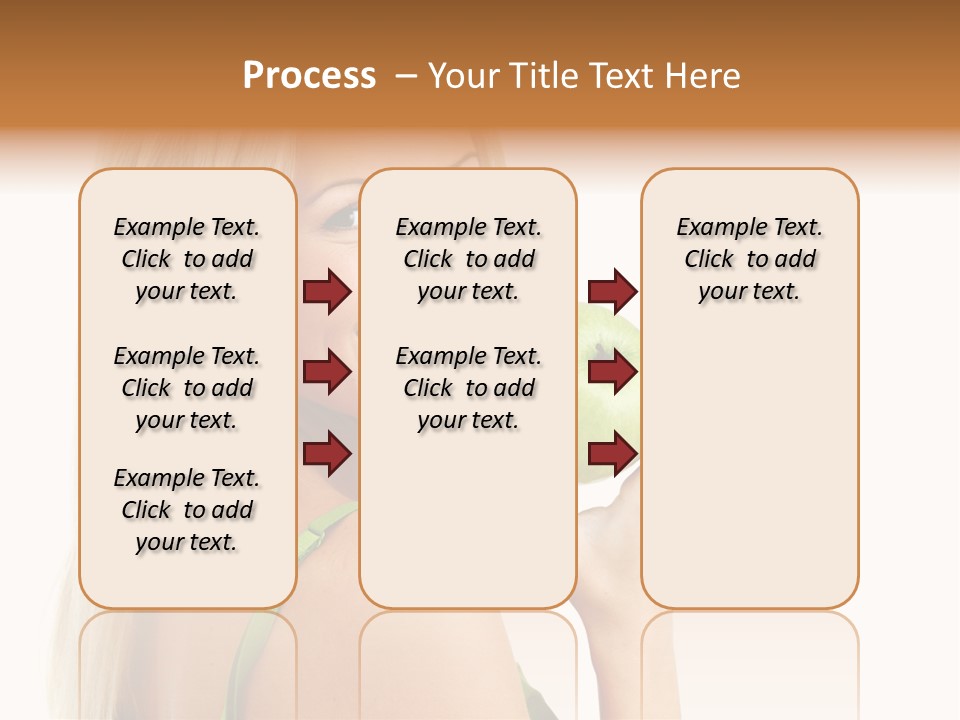 Vitamins People Beautiful PowerPoint Template