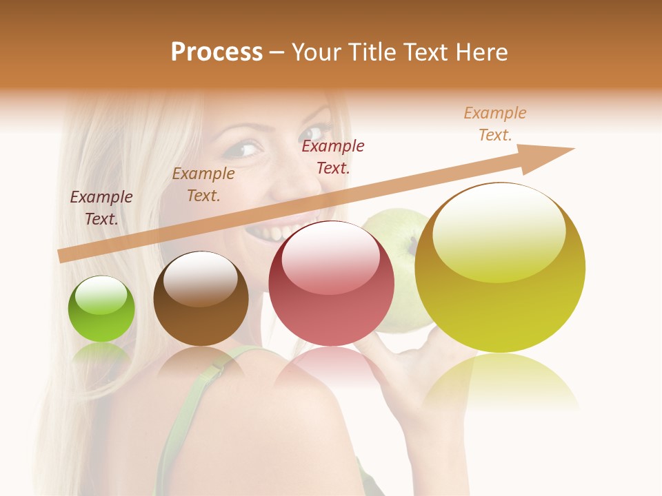 Vitamins People Beautiful PowerPoint Template