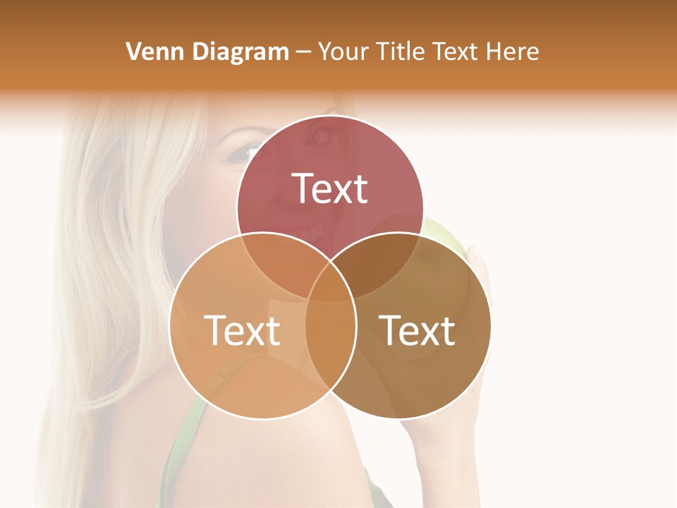 Vitamins People Beautiful PowerPoint Template