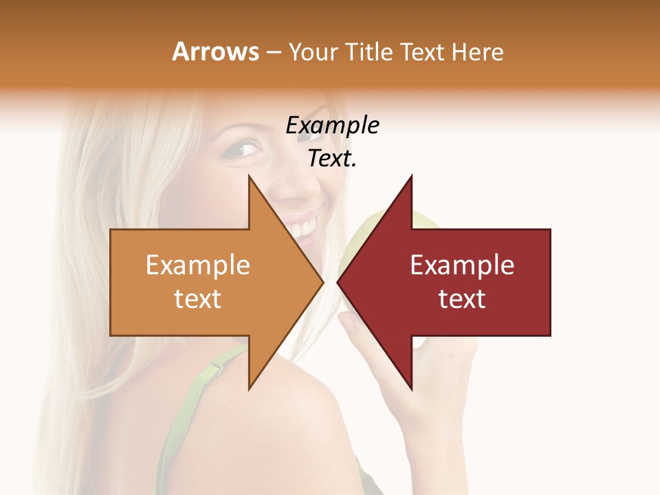 Vitamins People Beautiful PowerPoint Template