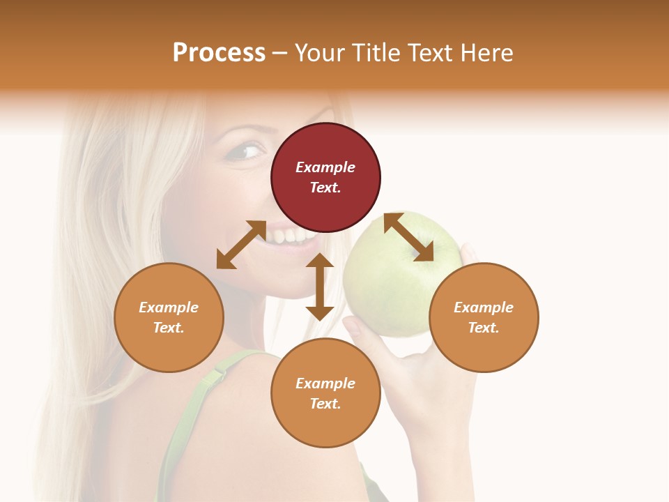 Vitamins People Beautiful PowerPoint Template