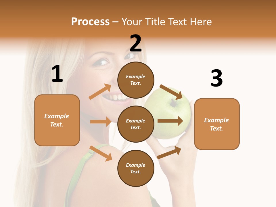 Vitamins People Beautiful PowerPoint Template