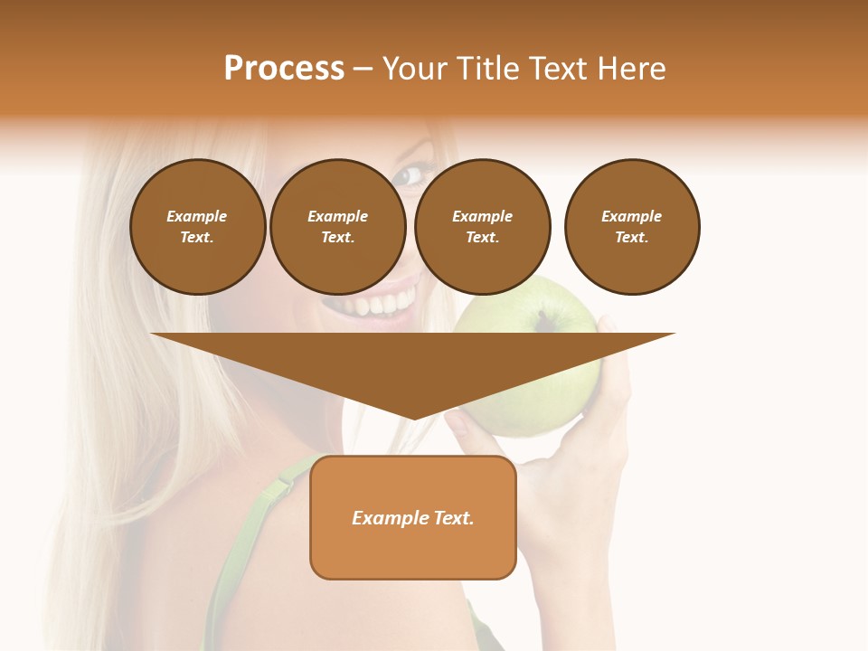 Vitamins People Beautiful PowerPoint Template