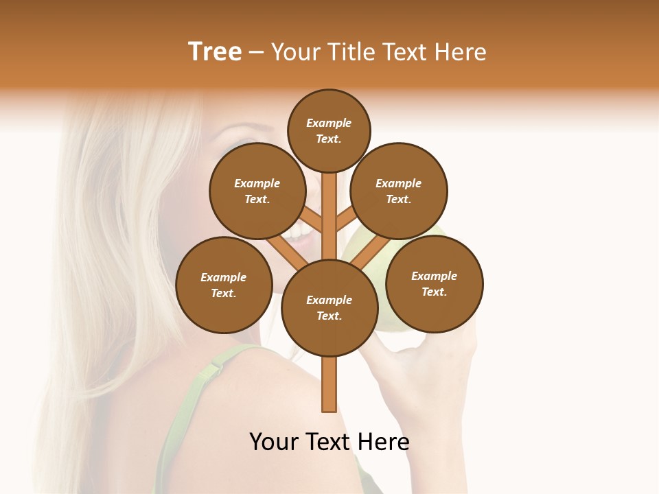 Vitamins People Beautiful PowerPoint Template