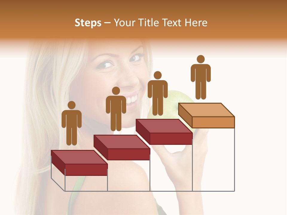 Vitamins People Beautiful PowerPoint Template