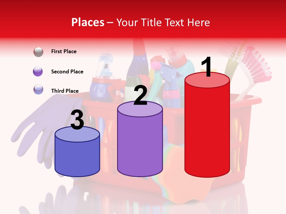 Cleaning Sponge Object PowerPoint Template