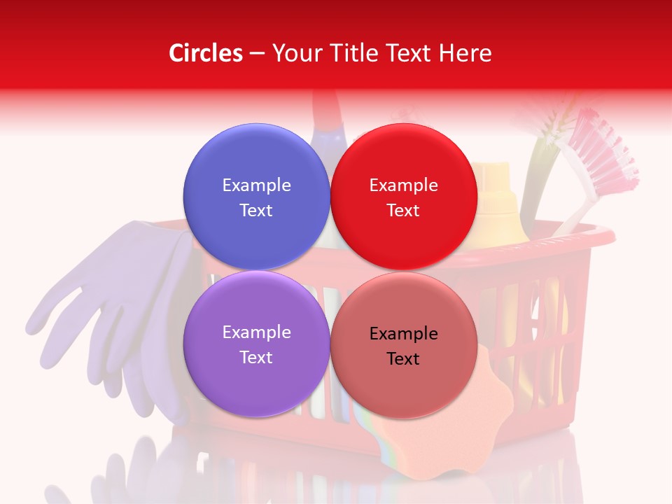 Cleaning Sponge Object PowerPoint Template