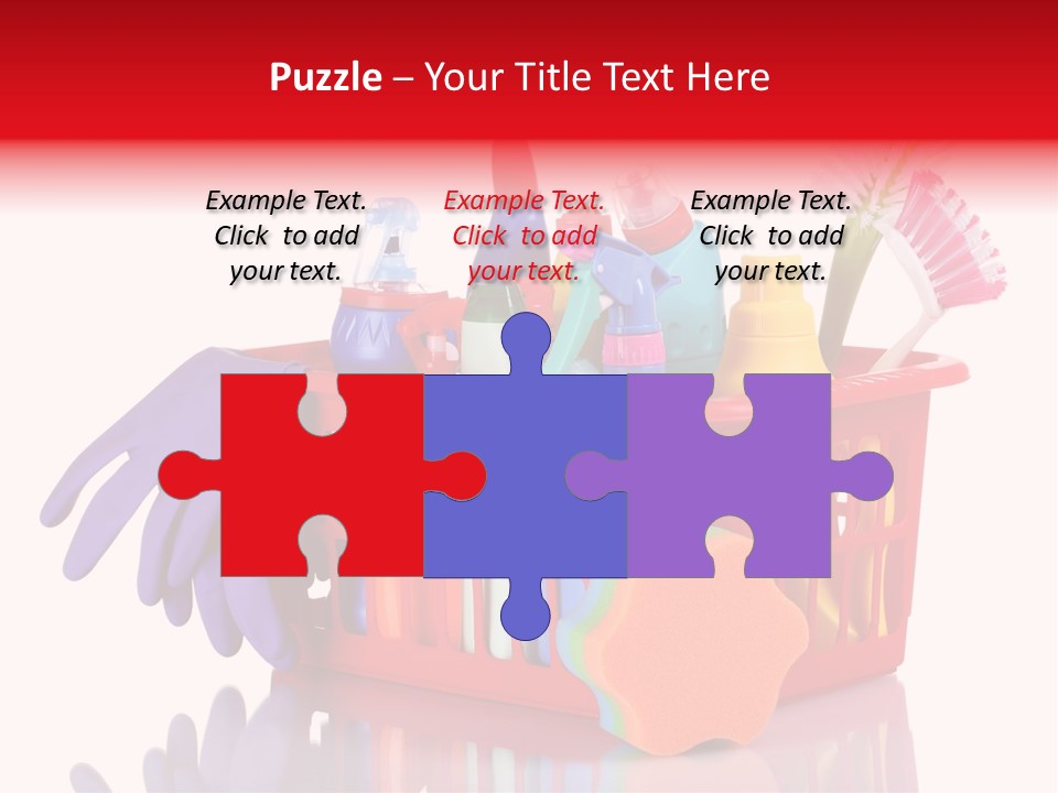 Cleaning Sponge Object PowerPoint Template