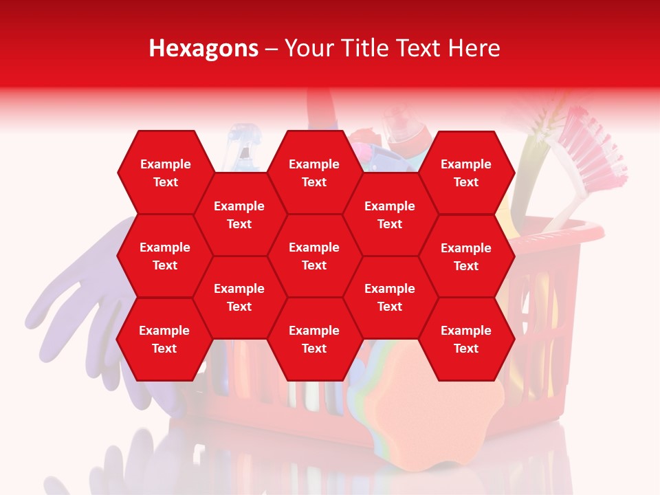 Cleaning Sponge Object PowerPoint Template