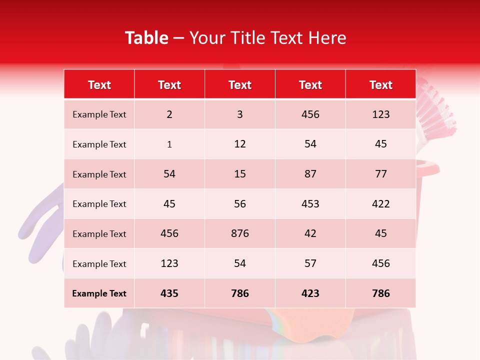 Cleaning Sponge Object PowerPoint Template