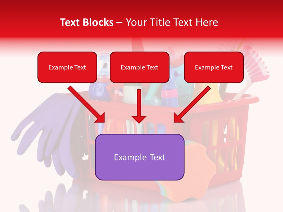 Cleaning Sponge Object PowerPoint Template