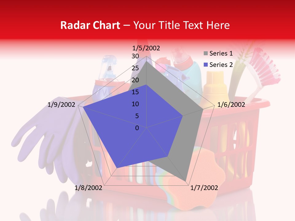 Cleaning Sponge Object PowerPoint Template