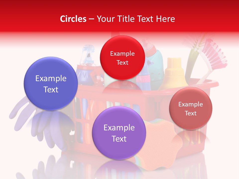 Cleaning Sponge Object PowerPoint Template