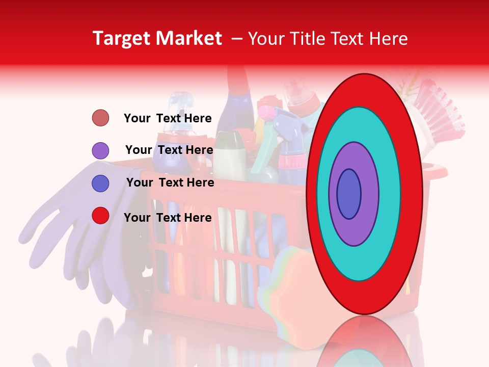 Cleaning Sponge Object PowerPoint Template