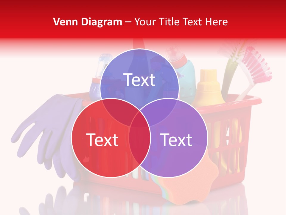 Cleaning Sponge Object PowerPoint Template