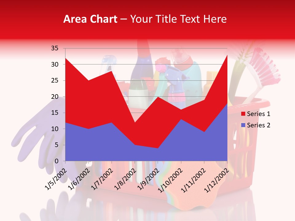 Cleaning Sponge Object PowerPoint Template