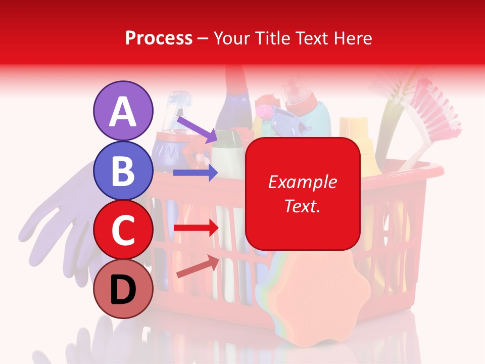 Cleaning Sponge Object PowerPoint Template