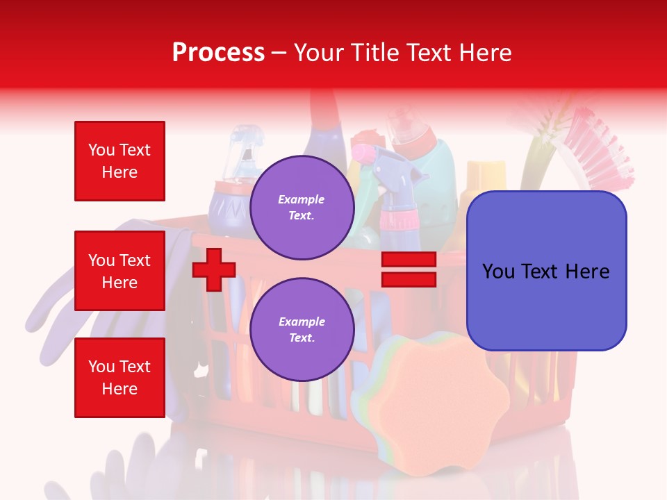 Cleaning Sponge Object PowerPoint Template