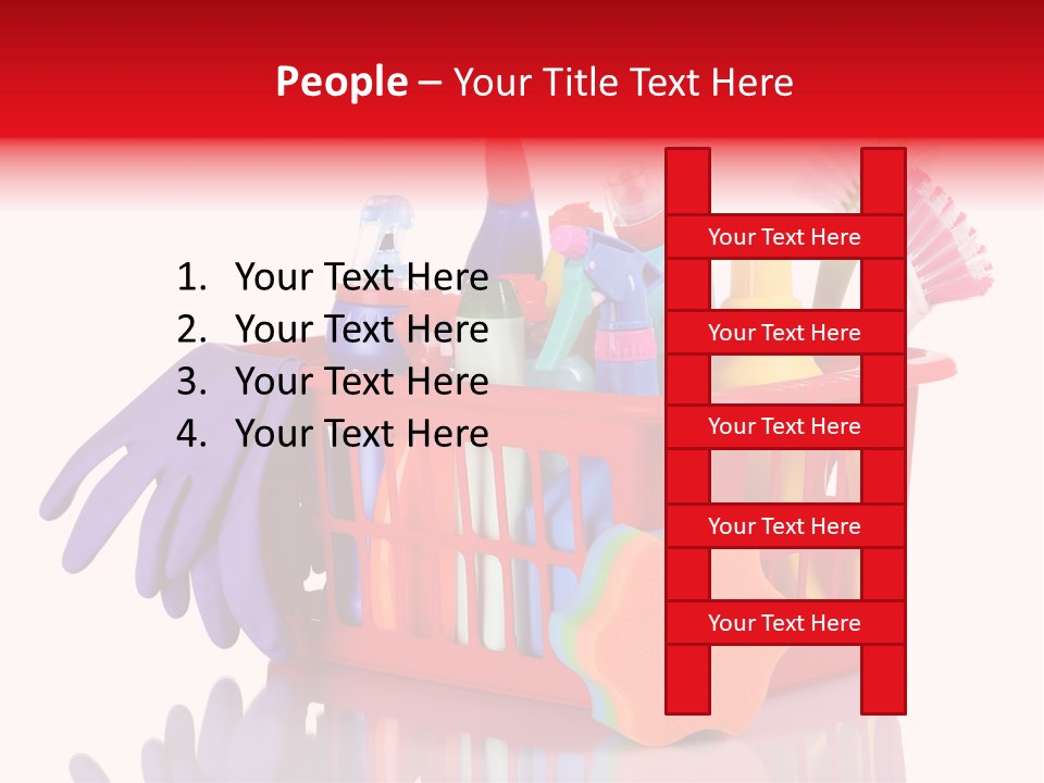 Cleaning Sponge Object PowerPoint Template