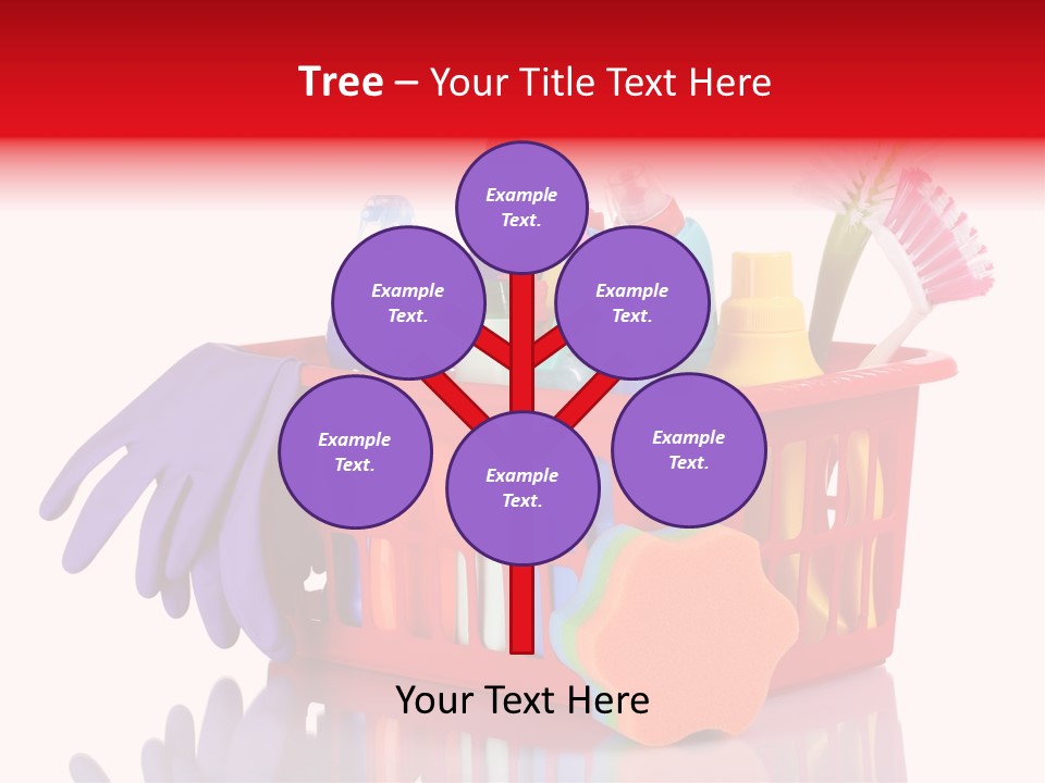 Cleaning Sponge Object PowerPoint Template