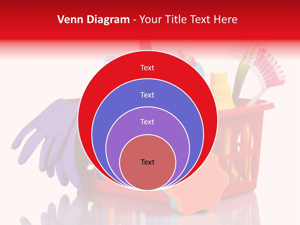 Cleaning Sponge Object PowerPoint Template