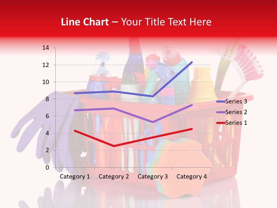 Cleaning Sponge Object PowerPoint Template