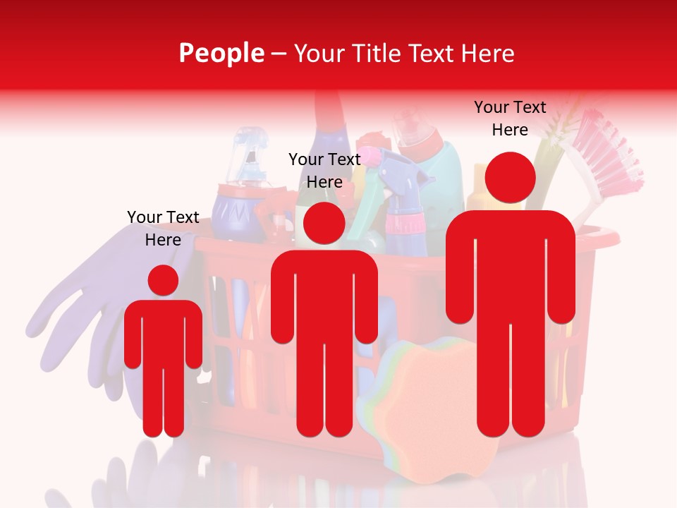 Cleaning Sponge Object PowerPoint Template