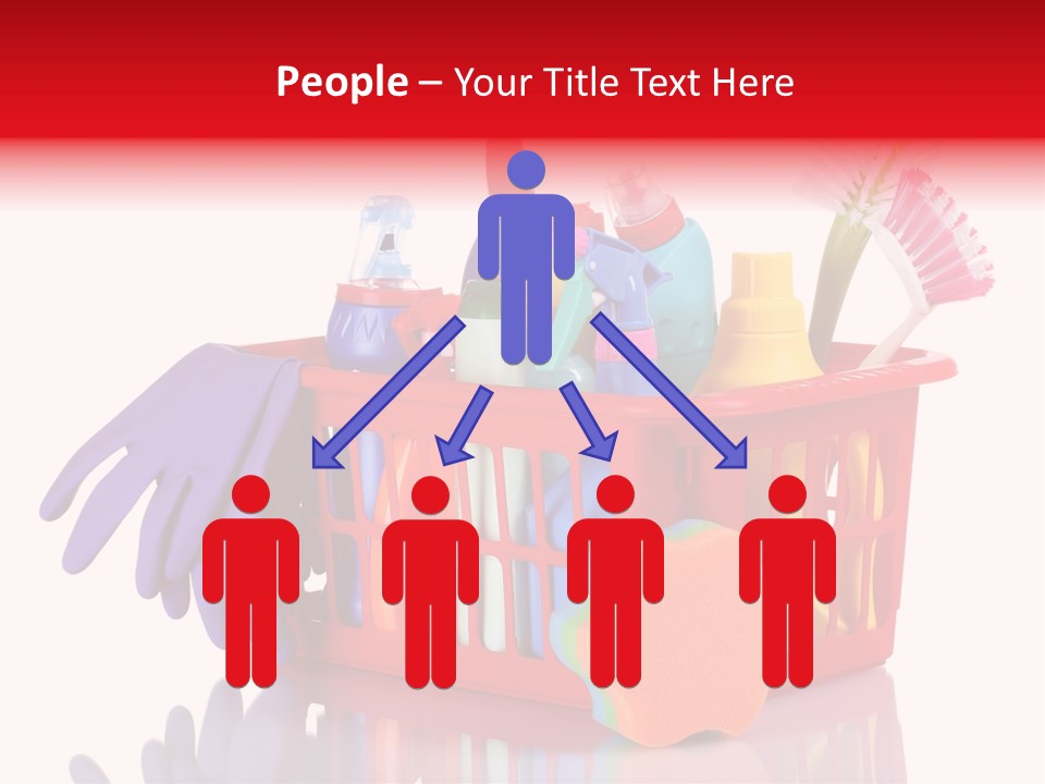 Cleaning Sponge Object PowerPoint Template