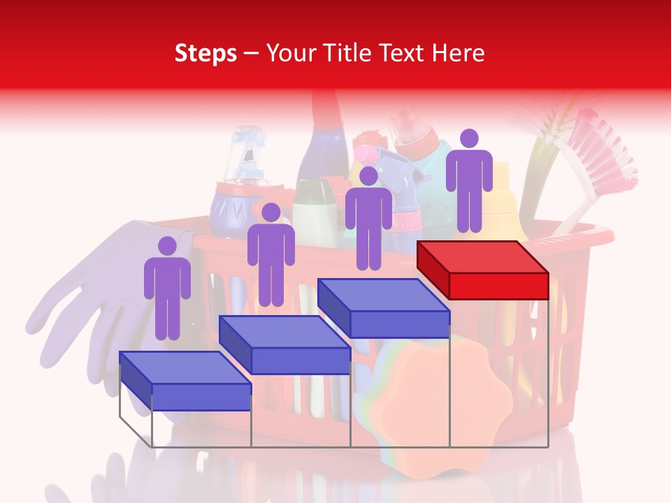 Cleaning Sponge Object PowerPoint Template