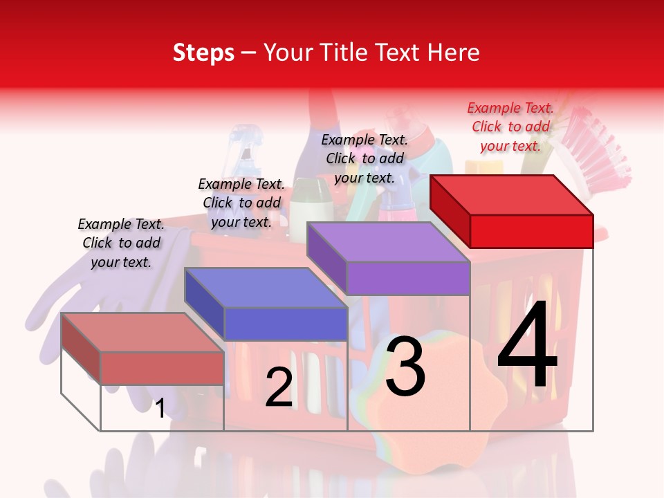 Cleaning Sponge Object PowerPoint Template