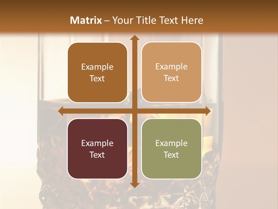 Liquor On The Rocks Bar PowerPoint Template