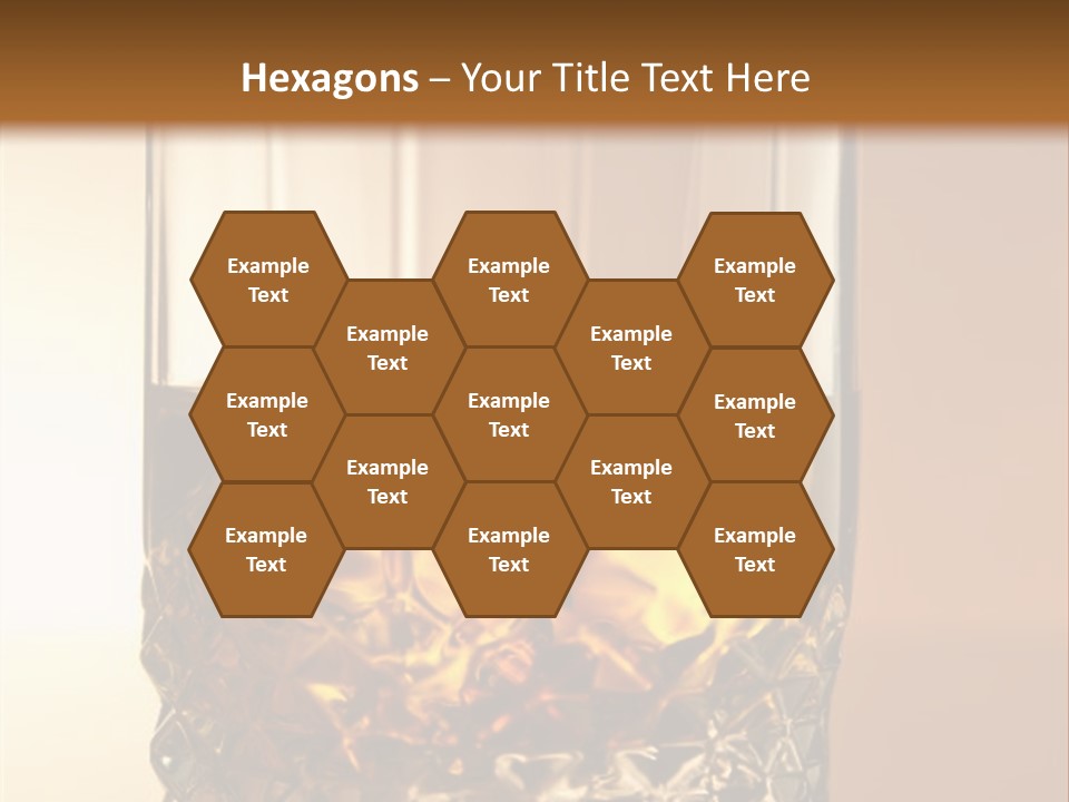 Liquor On The Rocks Bar PowerPoint Template