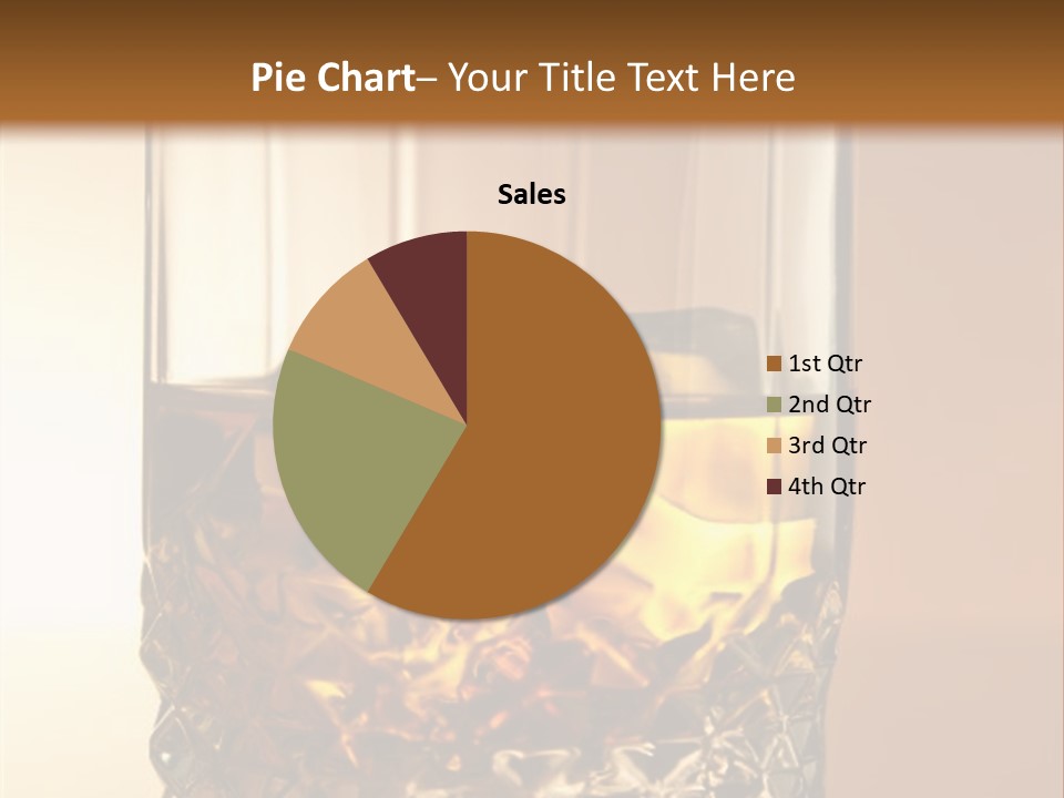 Liquor On The Rocks Bar PowerPoint Template