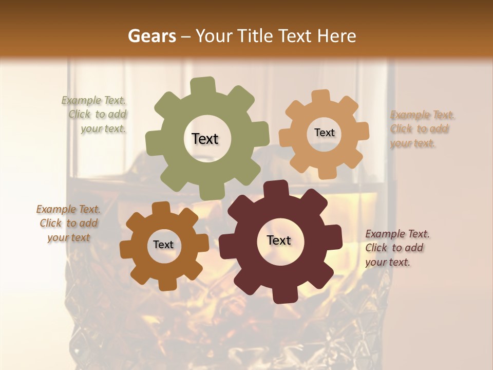 Liquor On The Rocks Bar PowerPoint Template