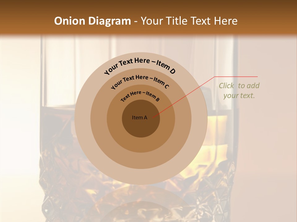 Liquor On The Rocks Bar PowerPoint Template