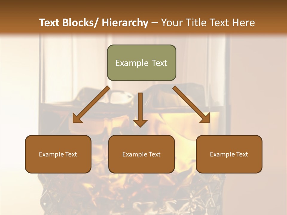 Liquor On The Rocks Bar PowerPoint Template