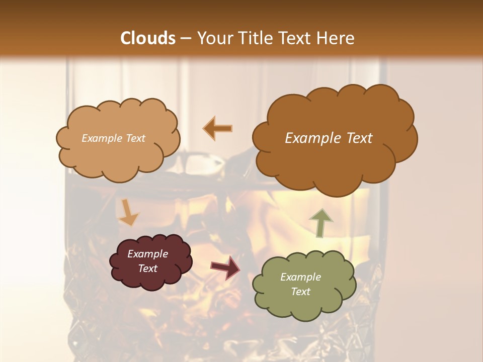 Liquor On The Rocks Bar PowerPoint Template