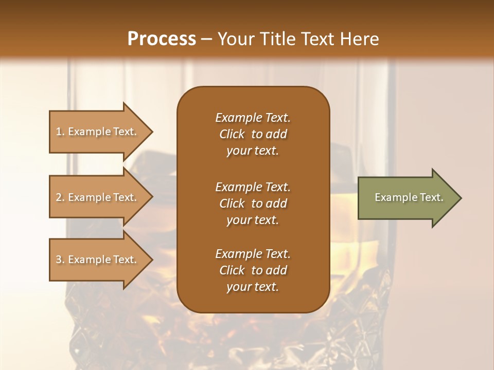 Liquor On The Rocks Bar PowerPoint Template