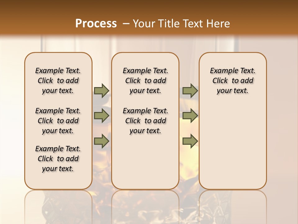 Liquor On The Rocks Bar PowerPoint Template