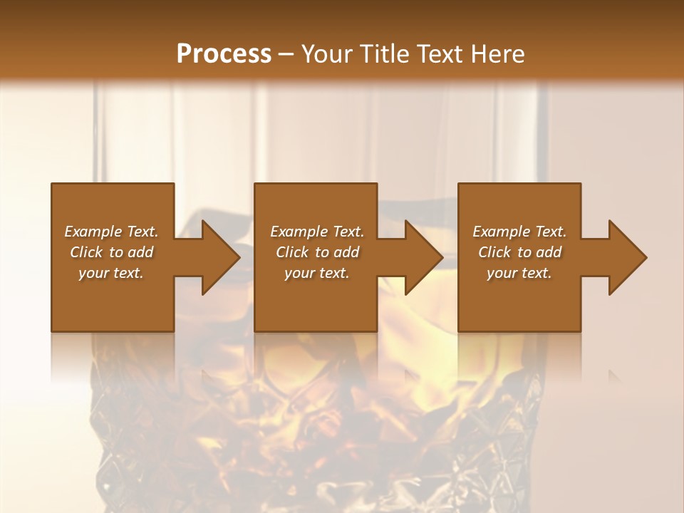 Liquor On The Rocks Bar PowerPoint Template