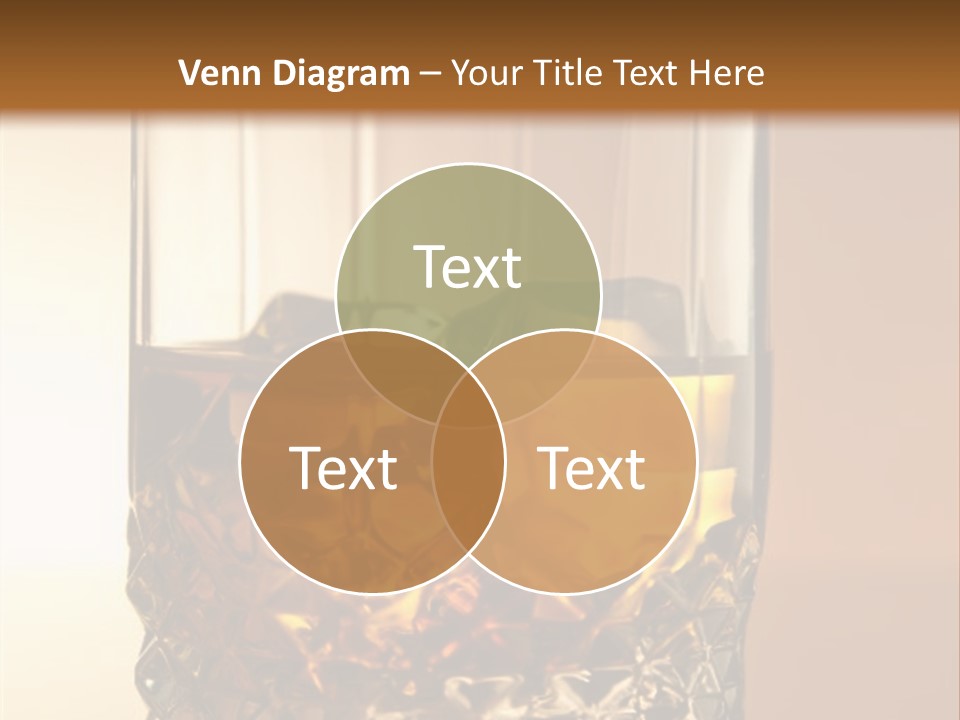 Liquor On The Rocks Bar PowerPoint Template