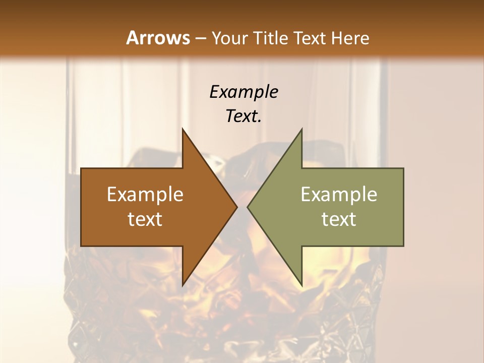 Liquor On The Rocks Bar PowerPoint Template