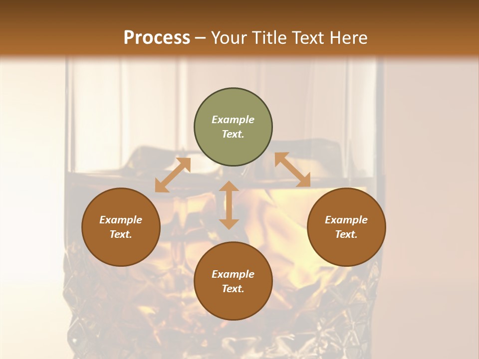 Liquor On The Rocks Bar PowerPoint Template