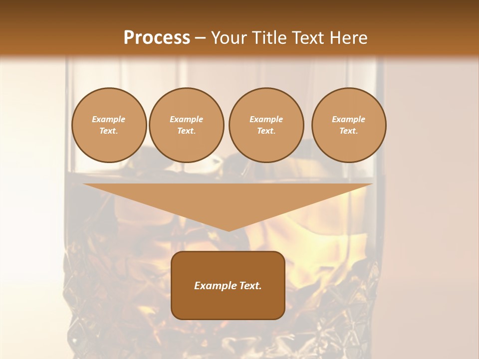 Liquor On The Rocks Bar PowerPoint Template