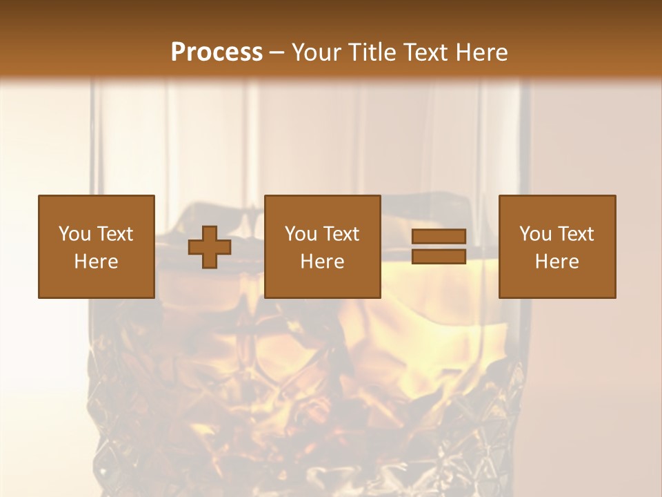 Liquor On The Rocks Bar PowerPoint Template