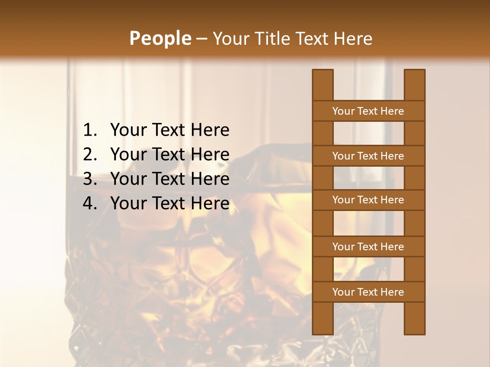 Liquor On The Rocks Bar PowerPoint Template