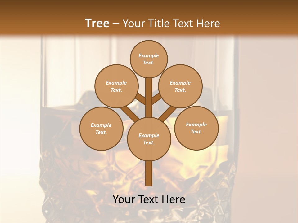 Liquor On The Rocks Bar PowerPoint Template