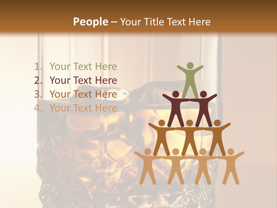 Liquor On The Rocks Bar PowerPoint Template