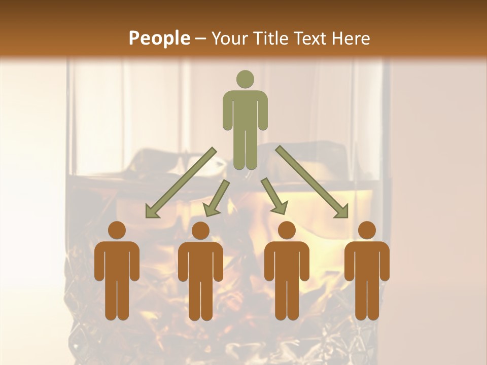 Liquor On The Rocks Bar PowerPoint Template