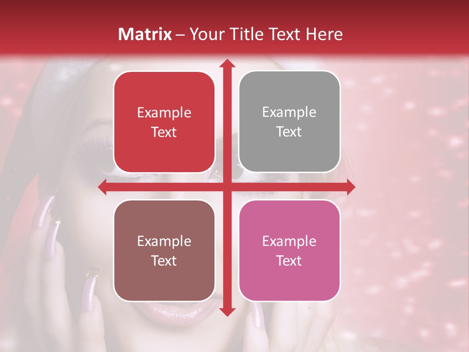 Creative Skin Model PowerPoint Template